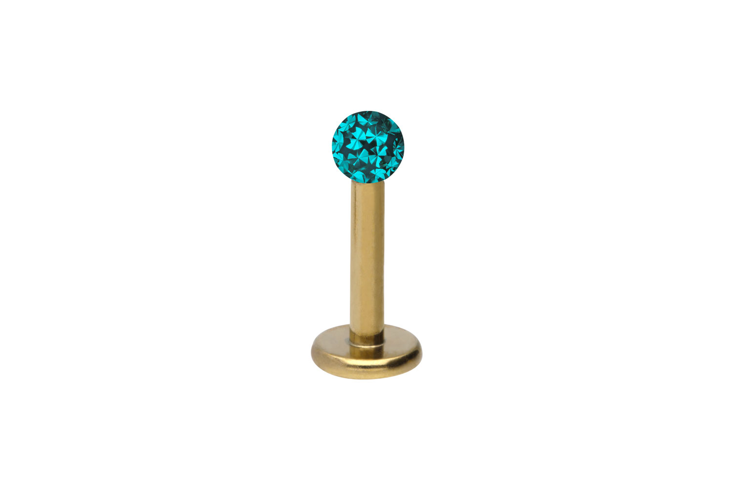 Titan Labret Piercing EPOXY-KUGEL
